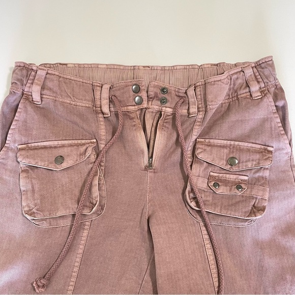 Free People Tahiti Cargo Pants Cashmere Medium - Large - Picture 11 of 16